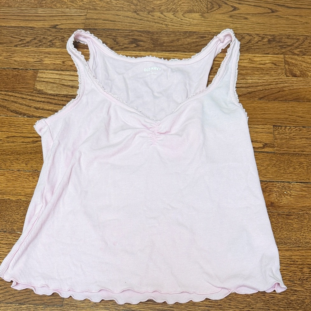 Old Navy Light Pink Camisole Top